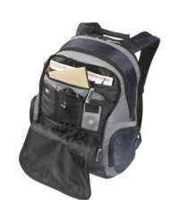 MOCHILA CASE LOGIC LNB-15F P/NOTEBOOKS NEGRA Y AZUL